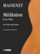 Meditation From Thais: Violin & Guitar: (Orpheus)