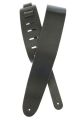 D'Addario Planet Waves Guitar Strap - Leather - 2.5" Classic - Black