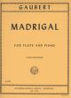 Madrigal: Flute And Piano (International)