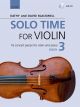 Solo Time For Violin Book 3 + CD: 16 Concert Pieces (Blackwell)  (OUP)