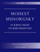Modest Musorgsky: Study St Johns Night On A Bare Mountain Study Score (OUP)