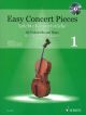 Easy Concert Pieces 1: Cello & Piano Book & CD (Schott)
