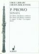 Sonata No.5 A Major Oboe & Piano (Schott)