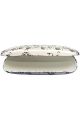 Glasses Case Glasses Case Treble Clef Textile White