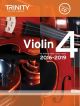 OLD STOCKTrinity College London Violin Grade 4 Violin & Piano & Cd 2016-2019