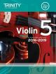 OLD STOCK Trinity College London Violin Grade 5 Violin & Piano & Cd 2016-2019