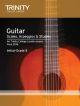 Trinity Guitar & Plectrum Guitar Scales, Arpeggios & Studies Initial–Grade 5 From 2016