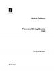 Piano And String Quartet: Performance Score (Schott)