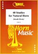 40 Studies For Natural Horn French Horn Solo