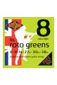 RotoSound Electric Guitar Roto Green 8-38