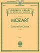 Concerto A Major K622: Bb Clarinet & Piano: Book & Cd  (Schirmer)