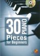 30 Piano Pieces For Beginners Book & CD
