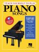 Teach Yourself To Play Piano Songs: Someone Like You And 9 More Pop Hits Bk & Online