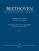 Concerto: Eb Major No.5: Op73: Emperor: Study Score  (Barenreiter)