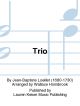 Trio For Soprano Saxophone, Tenor Saxophone And Piano