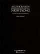 Nightsong For Alto Sax And Orchestra (Piano Reduction) (Schirmer)