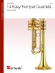 14 Easy Trumpet Quartets: Easy: Score & Parts