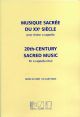 20th-Century Sacred Music: Vocal SATB  (Durand)