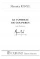 Le tombeau de Couperin: Orchestra (Durand)