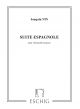 Suite Espagnole: Violoncello and Piano (Eschig)