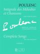 Intégrale des Melodies et Chansons Volume 3: High Voice and Piano: (Salabert)