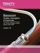 Trinity Bassoon Scales Arpeggios & Exercises Grade 1-8 From 2017