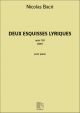 Deux Esquisses Lyriques opus 103: Piano  (Durand)