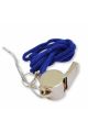 Ornament Whistle On Blue Cord
