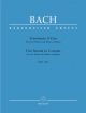 Trio Sonata in G (BWV 1039) (Urtext). : 2 Flutes & Continuo: (Barenreiter)