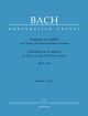 Concerto A minor No.1 Bwv1041 Violin (Urtext): Large Score Paperback: (Barenreiter)