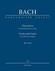 Overture (Suite) No.1 in C (BWV 1066) (Urtext) Study score (Barenreiter)