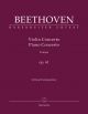 Violin Concerto D Major Op.61 (Urtext). :Critical Commentary : (Barenreiter)