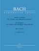 Sonatas (6) (BWV 1017 - 1019), Vol. 2 (Urtext). : Violin & Piano: (Barenreiter)