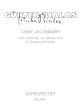 Songs and Ballads after F. Garcia Lorca. : Voice: (Barenreiter)