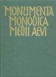 Monumenta Monodica Medii Aevi. Volume 4. Missale aus Chartres, 2 volumes.: Choral: (Barenreiter)
