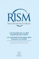 RISM (G) (Repertoire International des Sources Musicales). Series A/I: Miscellaneous Prints before 1