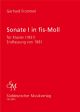 Sonata No.1 in F-sharp minor (1931) (Final version 1981). : Piano: (Barenreiter)