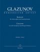 Concerto for Alto Saxophone and String Orchestra, Op.109 (Urtext). : Large Score Paperback: (Barenre