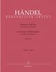 Concerto for Harp in B-flat (HWV 294) (Urtext). : Large Score Paperback: (Barenreiter)