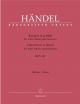 Concerto for Flute (Oboe) in G minor (HWV 287) (First edition) (Urtext).: Large Score Paperback: (Ba