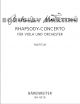 Rhapsody-Concerto (1952). : Study score: (Barenreiter)