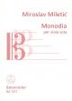 Monodia (1990). : Viola: (Barenreiter)