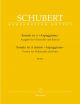Sonata for Arpeggione in A minor (D.821) arranged for Cello. : Cello: (Barenreiter)