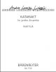 Katarakt (1995/96) for Large Ensemble Op.38. : Mixed Ensemble: (Barenreiter)
