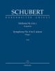 Symphony No.4 in C minor (D.417) (Urtext)Study score (Barenreiter)