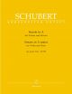 Sonata for Violin in A, Op.posth.162 (D.574) (Urtext). : Violin & Piano: (Barenreiter)