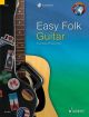 Easy Folk Guitar: 29 Traditional Pieces: Edition With CD English - French - German (Schott