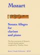 Sonata Allegro For Clarinet & Piano: Clarinet & Piano (Spartan)
