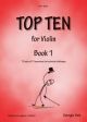 Top Ten Book 1: 10 Sets Of 10 Technical Challenges For Violin (Vale)