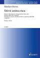 Sitivit Anima Mea: Choir Unisono And Mixed Choir Or Soloistssten (SSATB) A Cappella (Schot